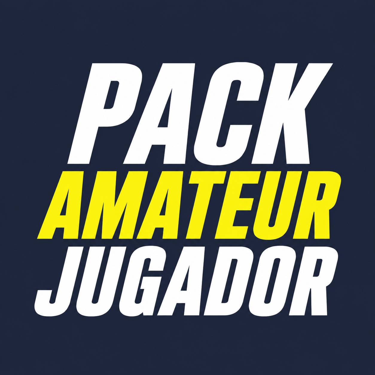 [Catarroja] Pack AMATEUR Jugador