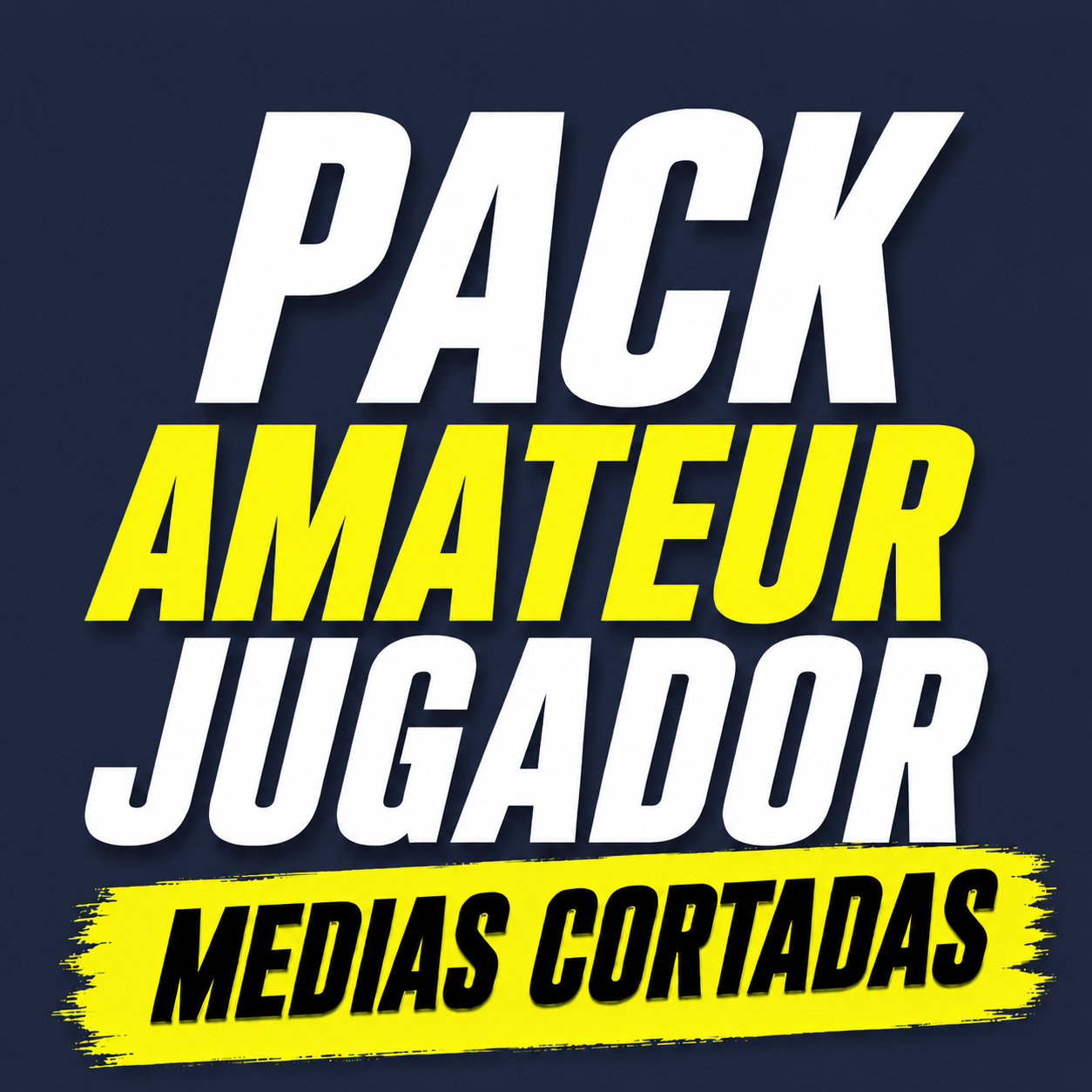 [Catarroja] Pack AMATEUR Jugador Medias Cortadas