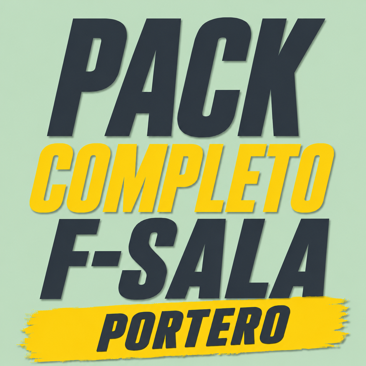 [Jesuitas] Pack Completo F-SALA Portero