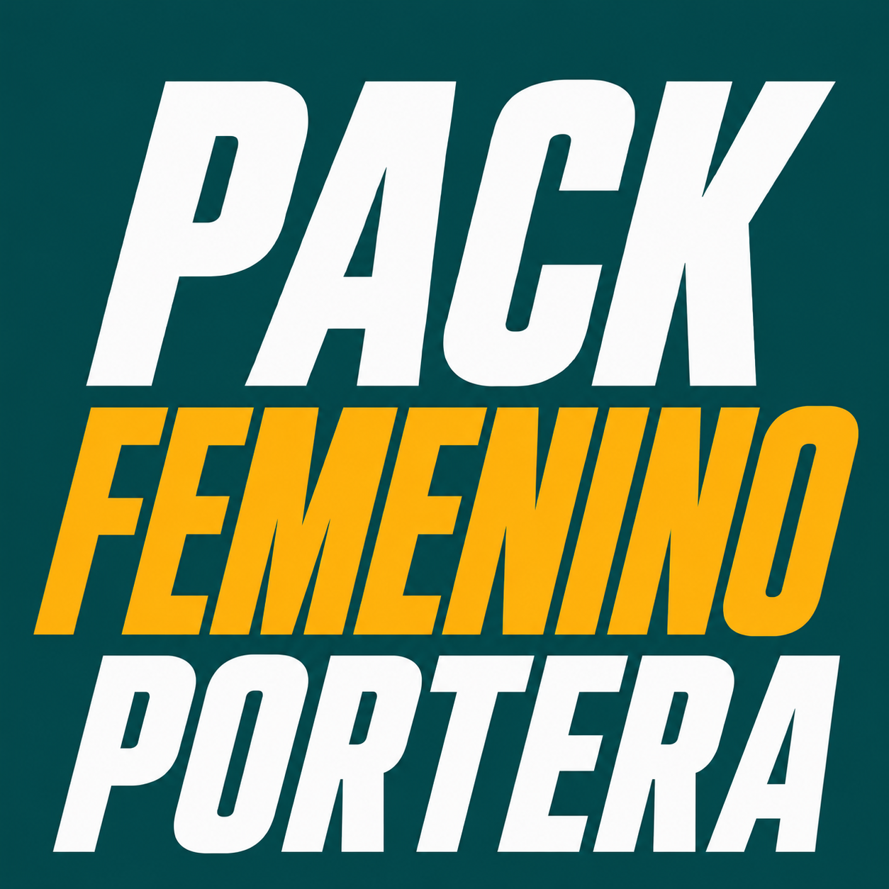 [Nazaret] Pack FEMENINO Portera