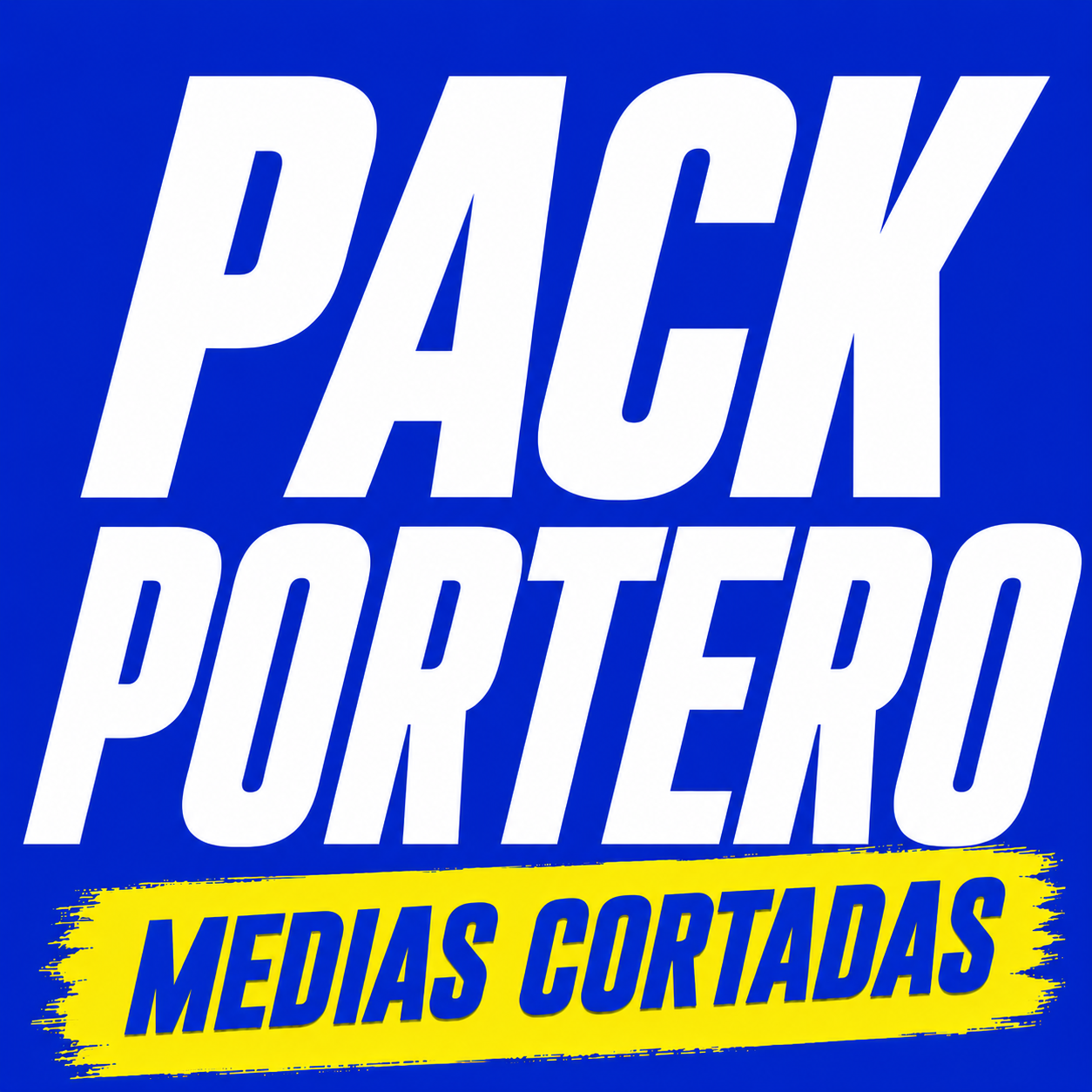 [Alboraya] Pack Portero Medias Cortadas