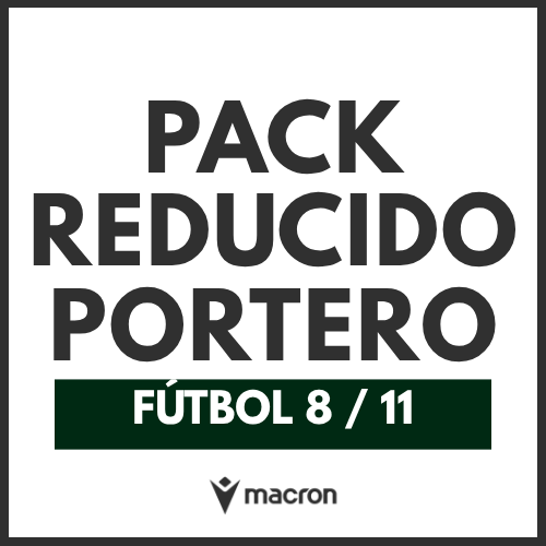 [Jesuitas] Pack Reducido Portero Fútbol 8 / 11