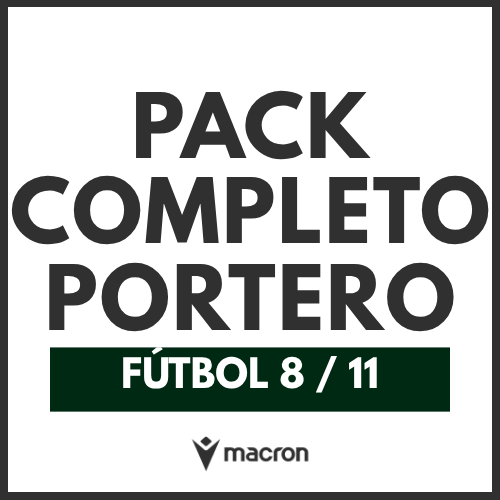 [Jesuitas] Pack Completo Portero Fútbol 8 / 11